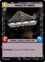 Quasar TIE Carrier - 741 - Common (Foil) - Jump to Lightspeed