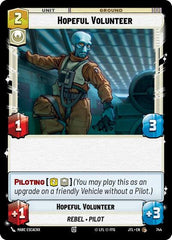 Hopeful Volunteer - 744 - Common (Foil) - Jump to Lightspeed
