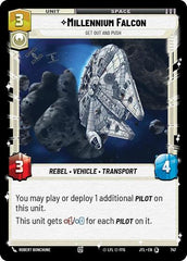 Millennium Falcon - Get Out And Push - 747 - Special (Foil) - Jump to Lightspeed