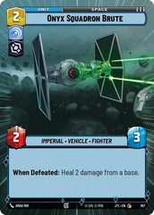 Onyx Squadron Brute - 767 - Common (Hyperspace Foil) - Jump to Lightspeed