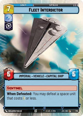 Fleet Interdictor - 774 - Common (Hyperspace Foil) - Jump to Lightspeed