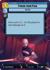 Power from Pain - 776 - Uncommon (Hyperspace Foil) - Jump to Lightspeed