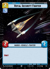 Royal Security Fighter - 795 - Common (Hyperspace Foil) - Jump to Lightspeed