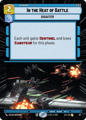 In the Heat of Battle - 811 - Rare (Hyperspace Foil) - Jump to Lightspeed
