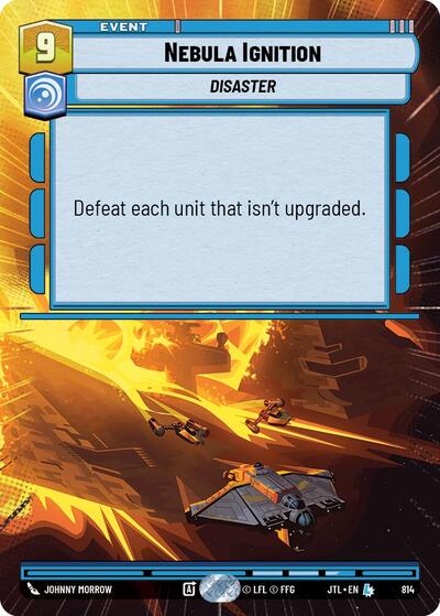 Nebula Ignition - 814 - Legendary (Hyperspace Foil) - Jump to Lightspeed