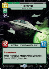Executor - Might of the Empire - 824 - Legendary (Hyperspace Foil) - Jump to Lightspeed