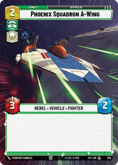 Phoenix Squadron A-Wing - 829 - Common (Hyperspace Foil) - Jump to Lightspeed