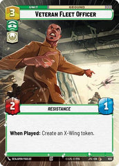 Veteran Fleet Officer - 833 - Common (Hyperspace Foil) - Jump to Lightspeed