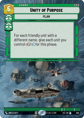 Unity of Purpose - 840 - Legendary (Hyperspace Foil) - Jump to Lightspeed