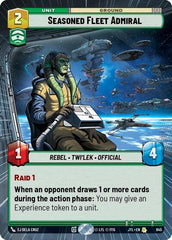 Seasoned Fleet Admiral - 845 - Rare (Hyperspace Foil) - Jump to Lightspeed