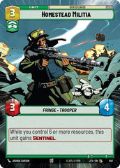Homestead Militia - 847 - Common (Hyperspace Foil) - Jump to Lightspeed