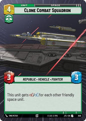 Clone Combat Squadron - 849 - Uncommon (Hyperspace Foil) - Jump to Lightspeed