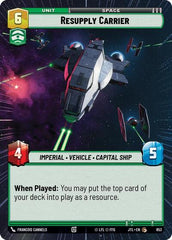 Resupply Carrier - 853 - Common (Hyperspace Foil) - Jump to Lightspeed
