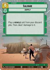 Salvage - 855 - Uncommon (Hyperspace Foil) - Jump to Lightspeed