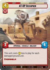 AT-DP Occupier - 897 - Common (Hyperspace Foil) - Jump to Lightspeed