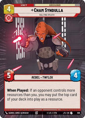 Cham Syndulla - Rallying Ryloth - 898 - Uncommon (Hyperspace Foil) - Jump to Lightspeed