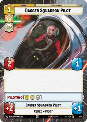 Dagger Squadron Pilot - 930 - Common (Hyperspace Foil) - Jump to Lightspeed