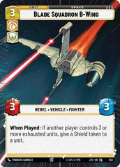 Blade Squadron B-Wing - 933 - Common (Hyperspace Foil) - Jump to Lightspeed