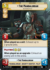 The Mandalorian - Weathered Pilot - 944 - Uncommon (Hyperspace Foil) - Jump to Lightspeed