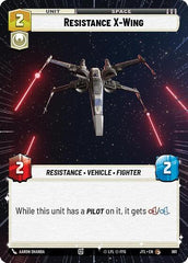 Resistance X-Wing - 981 - Common (Hyperspace Foil) - Jump to Lightspeed