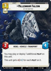 Millennium Falcon - Get Out And Push - 983 - Special (Hyperspace Foil) - Jump to Lightspeed