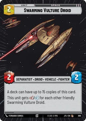 Swarming Vulture Droid - 990 - Common (Hyperspace Foil) - Jump to Lightspeed