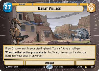 Nabat Village - 290 - Rare (Hyperspace) - Jump to Lightspeed