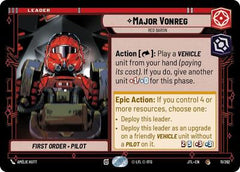 Major Vonreg - Red Baron - 011/262 - Common - Jump to Lightspeed