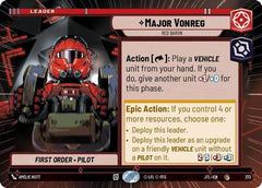 Major Vonreg - Red Baron - 273 - Common (Hyperspace) - Jump to Lightspeed