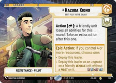 Kazuda Xiono - Best Pilot in the Galaxy - 280 - Rare (Hyperspace) - Jump to Lightspeed