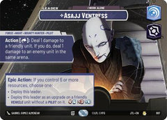Asajj Ventress - I Work Alone - 997 - Rare (Showcase) - Jump to Lightspeed