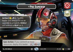 Poe Dameron - I Can Fly Anything - 1009 - Rare (Showcase) - Jump to Lightspeed