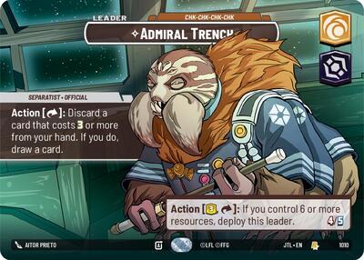 Admiral Trench - Chk-chk-chk-chk - 1010 - Rare (Showcase) - Jump to Lightspeed