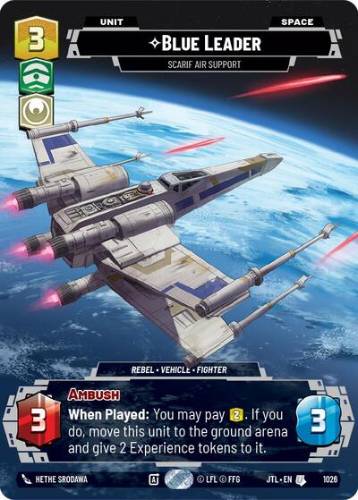 Blue Leader - Scarif Air Support - 1026 - Uncommon (Prestige) - Jump to Lightspeed
