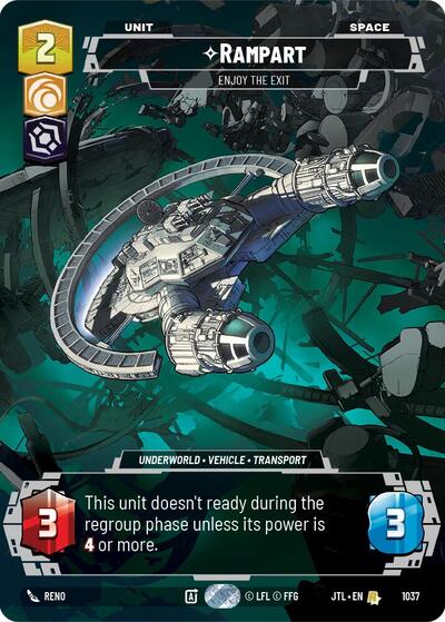 Rampart - Enjoy the Exit - 1037 - Rare (Prestige) - Jump to Lightspeed