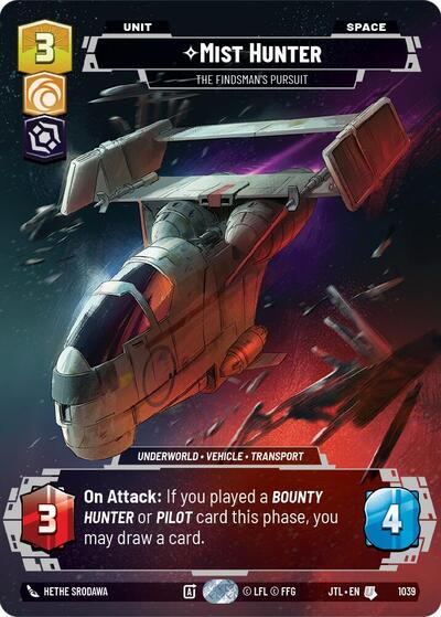 Mist Hunter - The Findsman's Pursuit - 1039 - Uncommon (Prestige) - Jump to Lightspeed