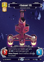 Radiant VII - Ambassadors' Arrival - 1045 - Legendary (Prestige) - Jump to Lightspeed