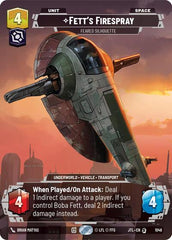 Fett's Firespray - Feared Silhouette - 1046 - Special (Prestige) - Jump to Lightspeed