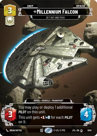 Millennium Falcon - Get Out And Push - 1048 - Special (Prestige) - Jump to Lightspeed