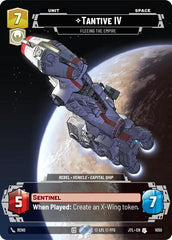 Tantive IV - Fleeing the Empire - 1050 - Uncommon (Prestige) - Jump to Lightspeed