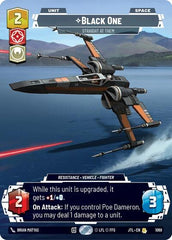 Black One - Straight At Them - 1069 - Rare (Prestige Foil) - Jump to Lightspeed