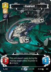 Rampart - Enjoy the Exit - 1073 - Rare (Prestige Foil) - Jump to Lightspeed