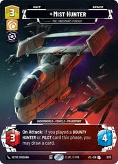 Mist Hunter - The Findsman's Pursuit - 1075 - Uncommon (Prestige Foil) - Jump to Lightspeed