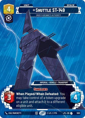 Shuttle ST-149 - Under Krennic's Authority - 1083 - Uncommon (Prestige Foil) - Jump to Lightspeed