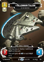Millennium Falcon - Get Out And Push - 1084 - Special (Prestige Foil) - Jump to Lightspeed