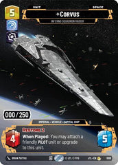 Corvus - Inferno Squadron Raider (Serialized) - 1088 - Rare - Jump to Lightspeed