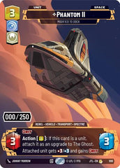 Phantom II - Modified to Dock (Serialized) - 1091 - Rare - Jump to Lightspeed