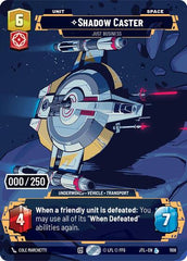 Shadow Caster - Just Business (Serialized) - 1108 - Legendary - Jump to Lightspeed