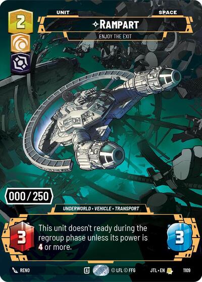 Rampart - Enjoy the Exit (Serialized) - 1109 - Rare - Jump to Lightspeed