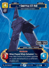 Shuttle ST-149 - Under Krennic's Authority (Serialized) - 1119 - Uncommon - Jump to Lightspeed